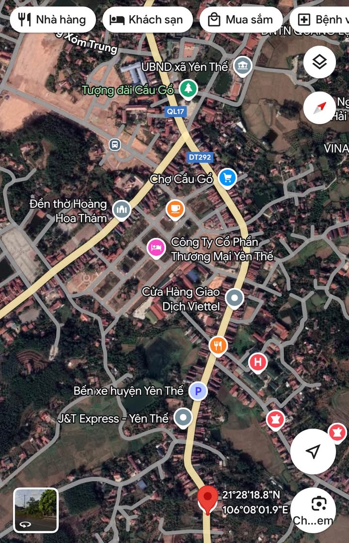 Đất nền mặt tiền TL292 Yên Thế 100m² giá 1.4 tỷ - Cơ hội đầu tư hấp dẫn!