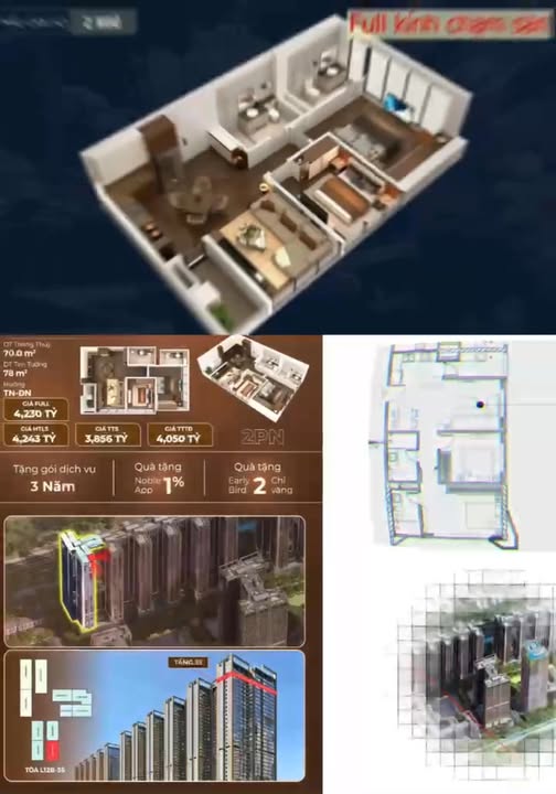 Căn hộ Sunshine Legend City Văn Giang 78m² giá 3.856 tỷ - View triệu đô từ tầng cao!