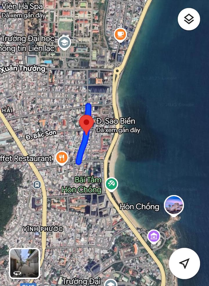 Đất tặng dãy trọ 10 phòng tại hẻm đường Sao Biển Vĩnh Hải - Gần bãi tắm Hòn Chồng chỉ 5,5 tỷ!