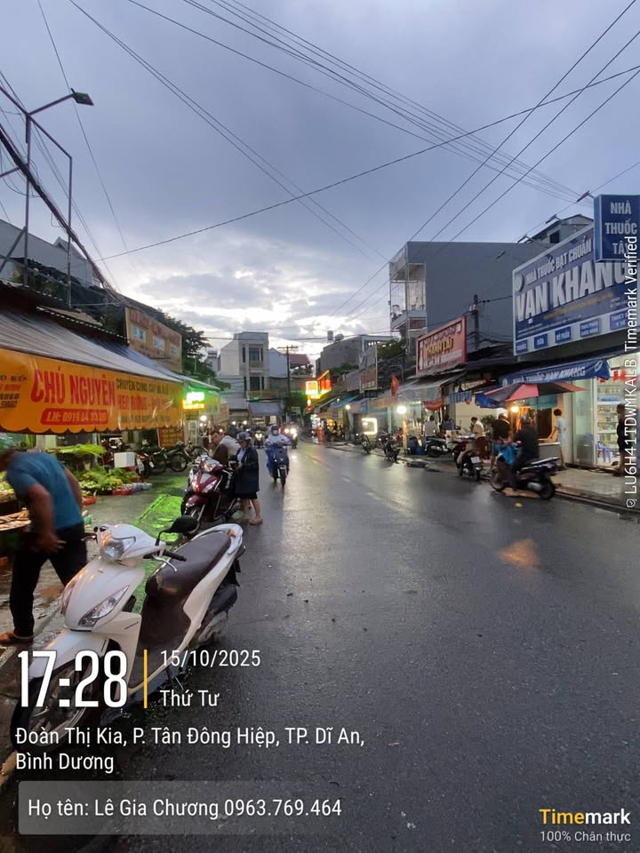 Mặt tiền kinh doanh Đoàn Thị Kia, Dĩ An 117m² giá 6 tỷ - Dòng tiền ổn định 12 triệu/tháng!