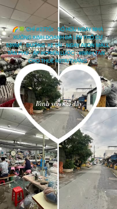 Nhà xưởng 539m² tại Bình Tân giá 27 tỷ - Sẵn sàng kinh doanh ngay!