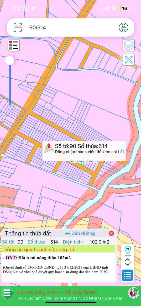 Đất thổ cư Lộc An, Long Thành 100m² giá chỉ 1.4 tỷ - Cơ hội đầu tư tuyệt vời!