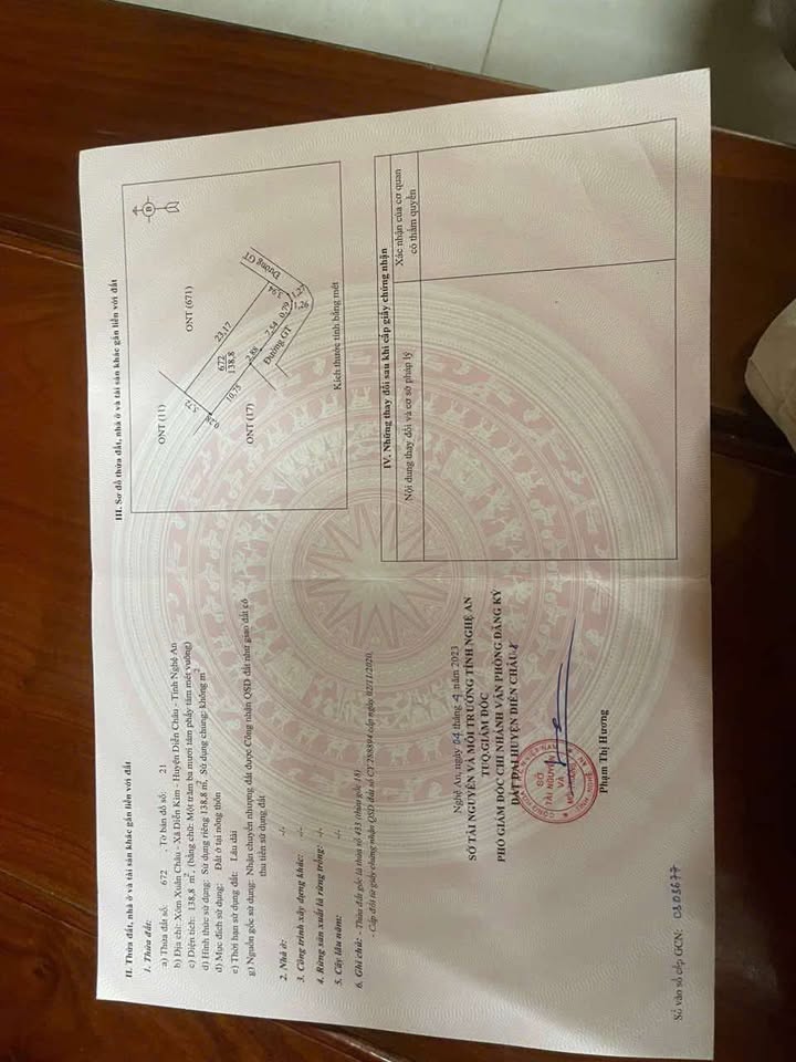 Đất Diễn Kim 700m² - Gần Ủy ban xã, Cơ hội đầu tư tuyệt vời!