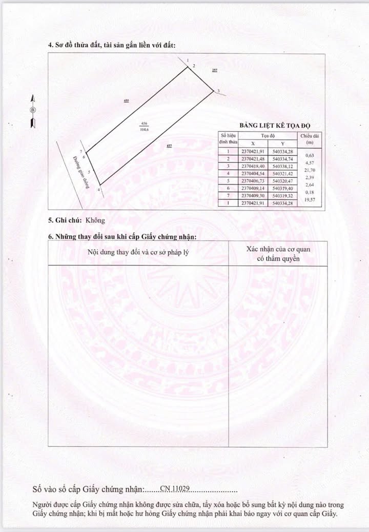 Đất nền Cẩm Khê Phú Thọ 104m² giá 1.1 tỷ - Nằm giữa trục đường huyết mạch!