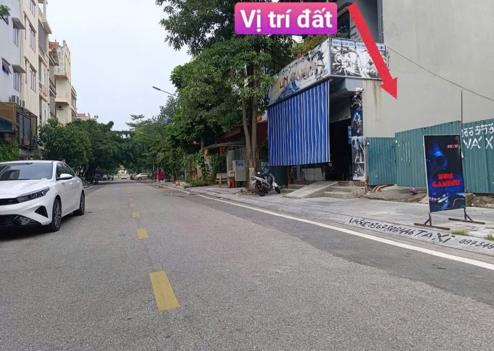 Đất nền kinh doanh đường Chu Văn An, Vĩnh Yên 98.9m² - Vị trí đắc địa cho đầu tư!