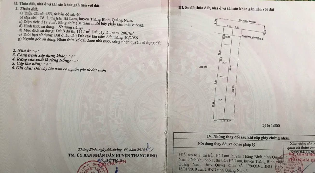 Đất mặt tiền Trần Cao Vân 300m² giá 1 tỷ - Cơ hội đầu tư hấp dẫn!