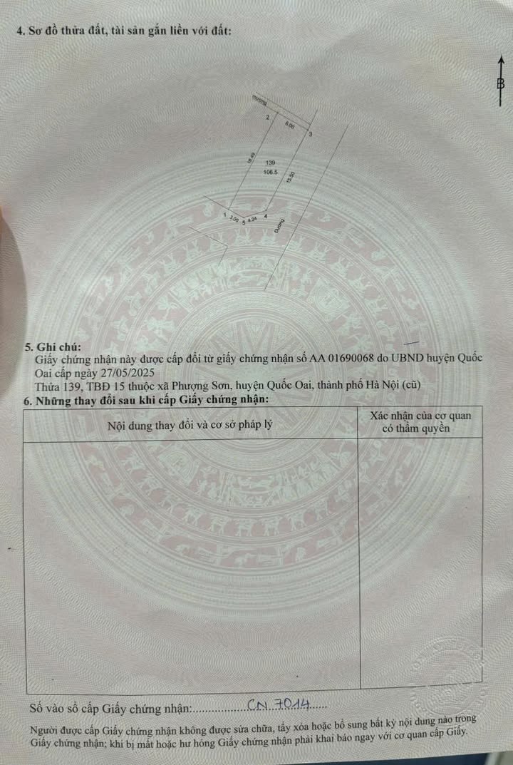 Đất đấu giá Yên Sơn, Quốc Oai 106m² - Lô góc không lỗi lầm, giá thỏa thuận!