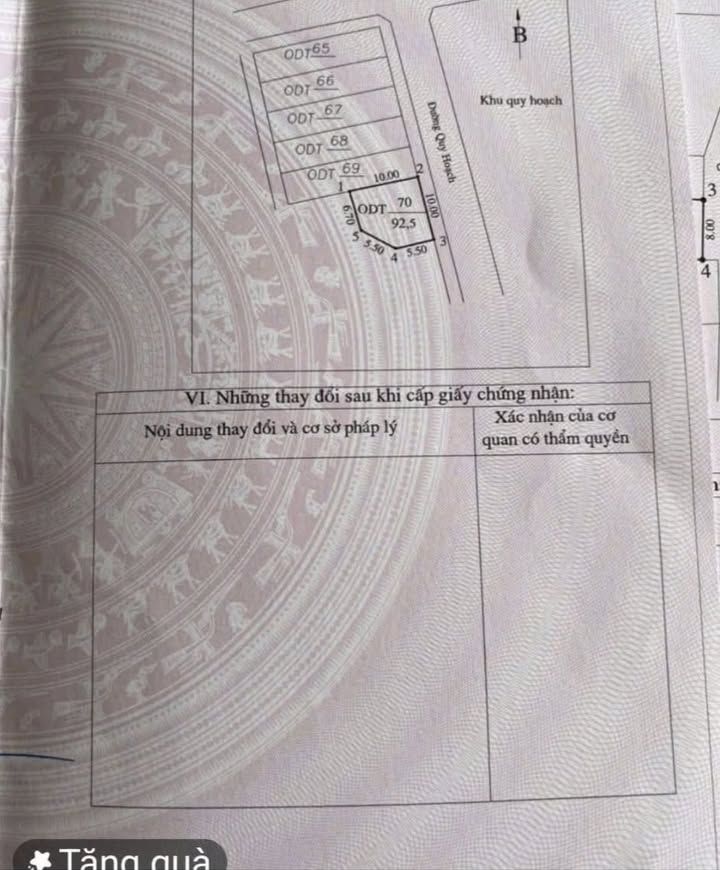 Đất nền Phường Thanh Vinh 92m² giá chỉ 800 triệu - Cơ hội đầu tư tuyệt vời!