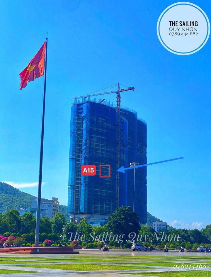 Căn hộ cao cấp The Sailing Quy Nhơn 10.748m² - Vị trí kim cương mặt biển!