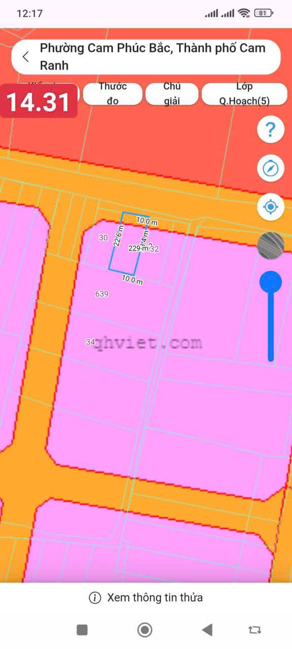 Đất mặt đường Trần Nguyên Hãn Cam Phúc Bắc 115m² giá 1.35 tỷ - Cơ hội đầu tư hấp dẫn!