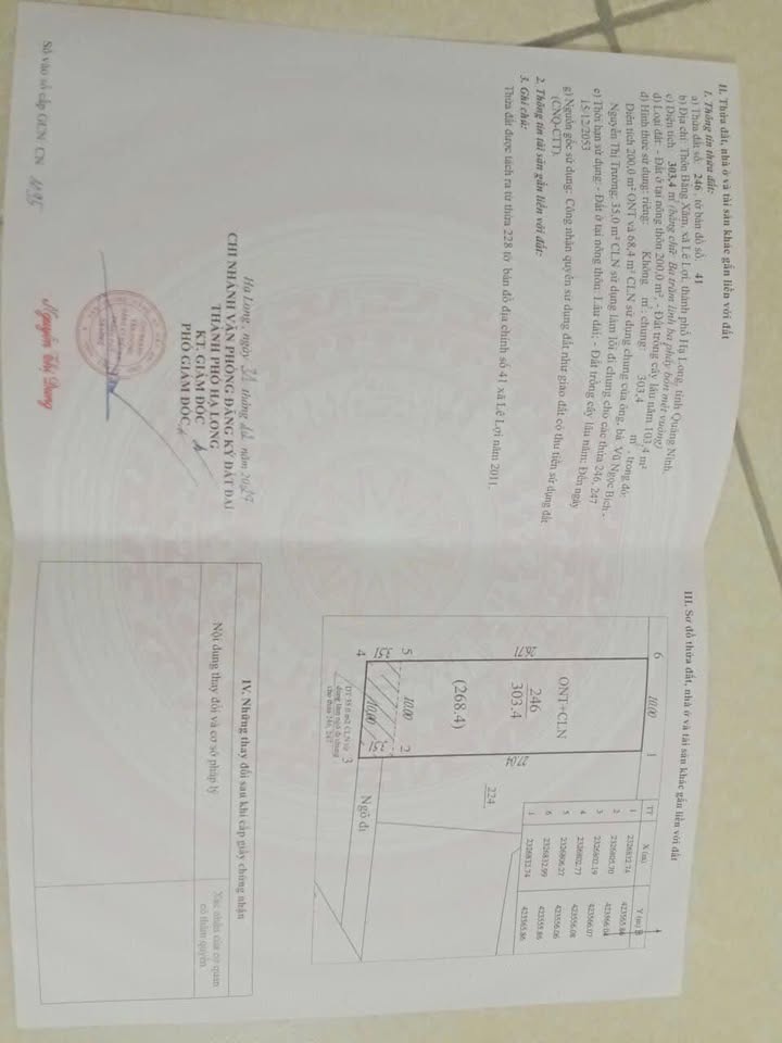 Đất nền Bằng Xăm - Lê Lợi 303m² giá 1.8 tỷ - Đầu tư sinh lời ngay!