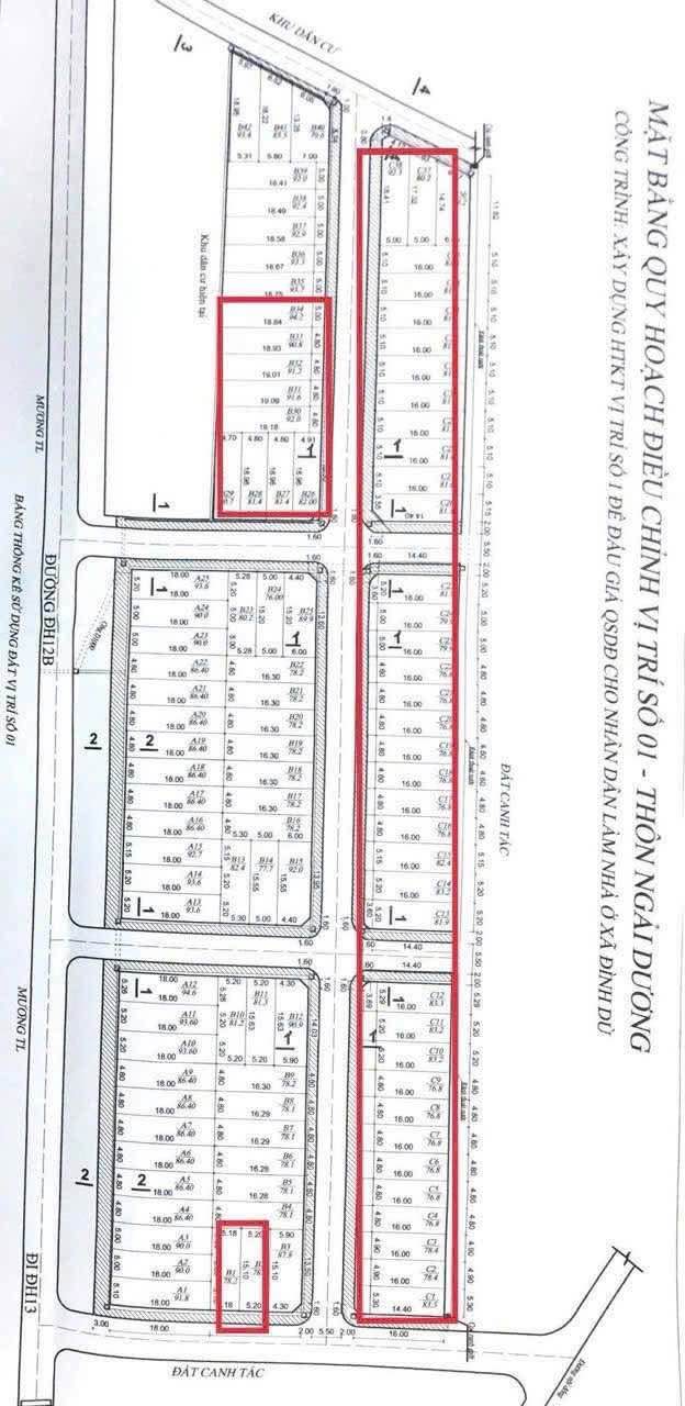 Đất nền Ngải Dương, Đình Dù 93m² - Giá bán thỏa thuận, sổ đỏ chính chủ!
