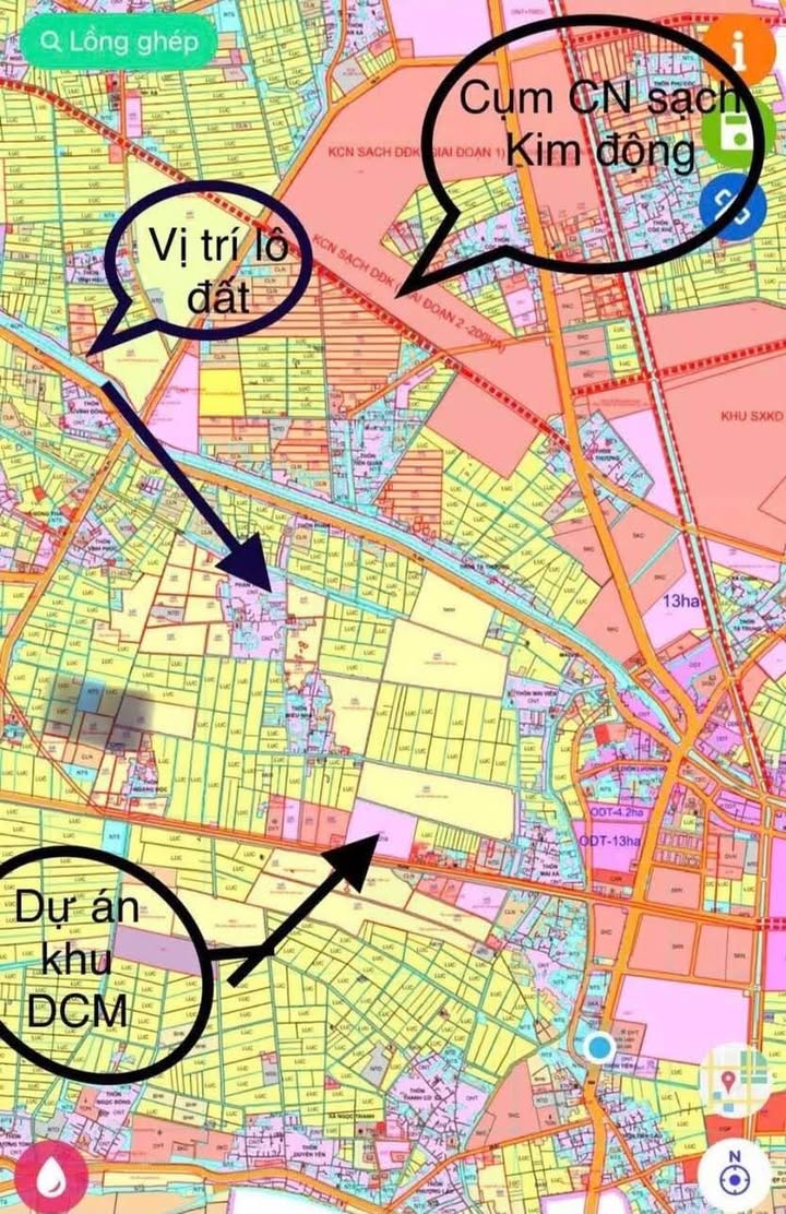 Đất biệt thự Song Mai Kim Động 152m² giá 2.432 tỷ - Cơ hội đầu tư tuyệt vời!