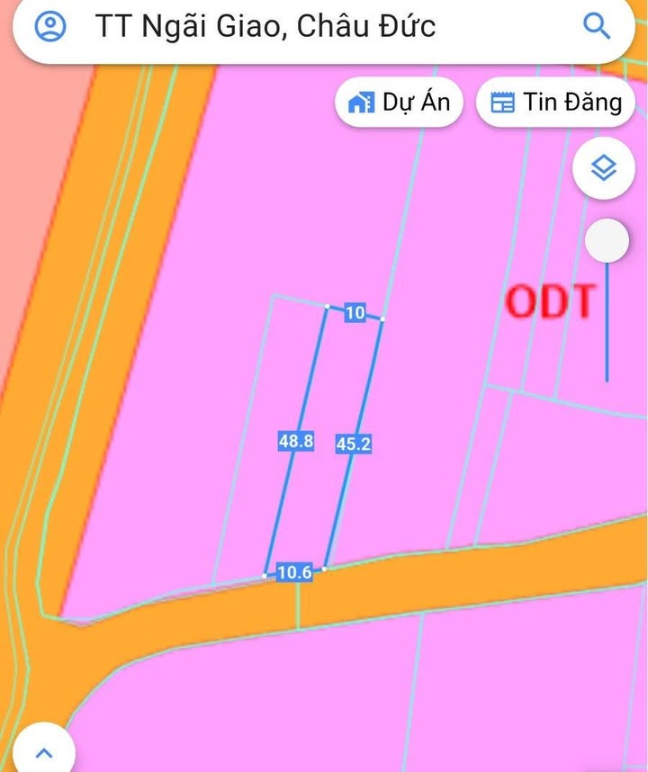 Đất thổ cư Ngãi Giao, Châu Đức, 480m² giá 2.5 tỷ - Đầu tư sinh lời ngay!