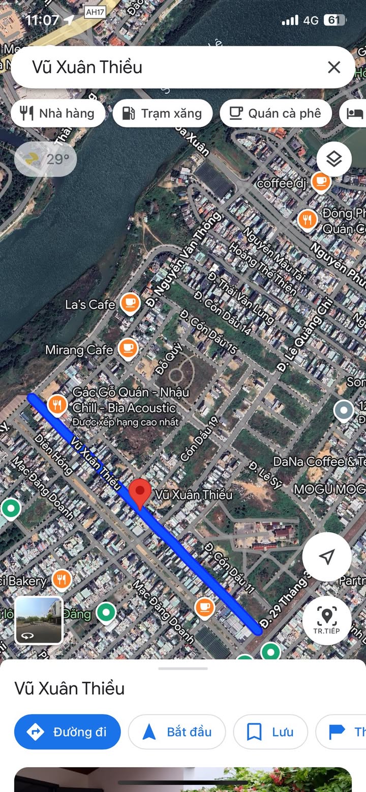 Đất đẹp đường Vũ Xuân Thiều, quận Cẩm Lệ, Đà Nẵng 100m² - Hướng Đông Bắc, pháp lý rõ ràng!