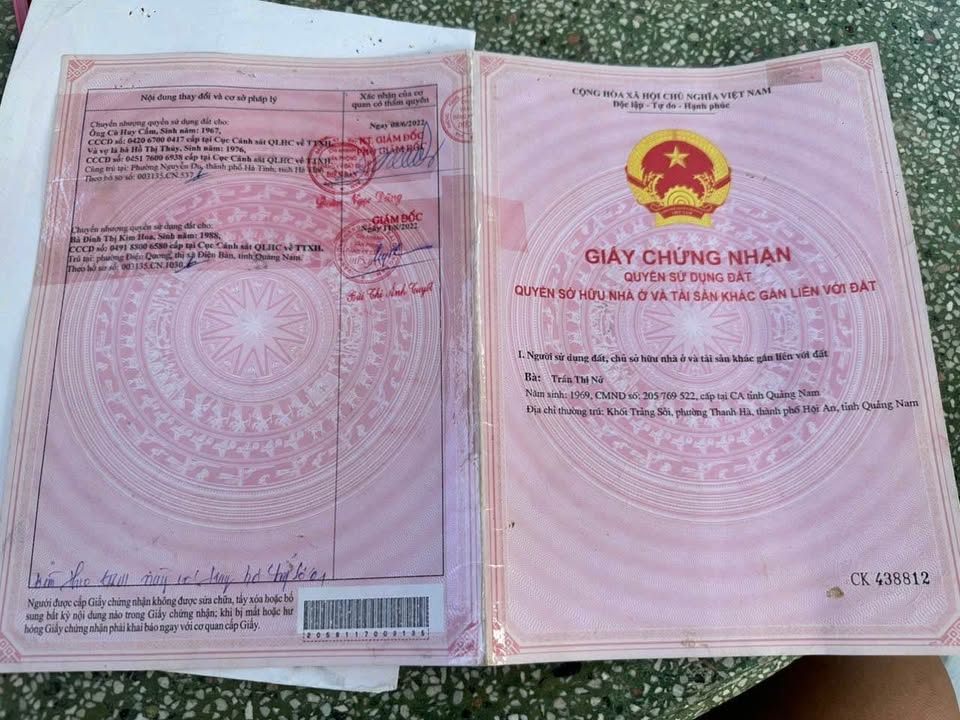 Đất chính chủ Điện Dương 185m² giá 1 tỷ - Đầu tư sinh lời gần biển Hà My!