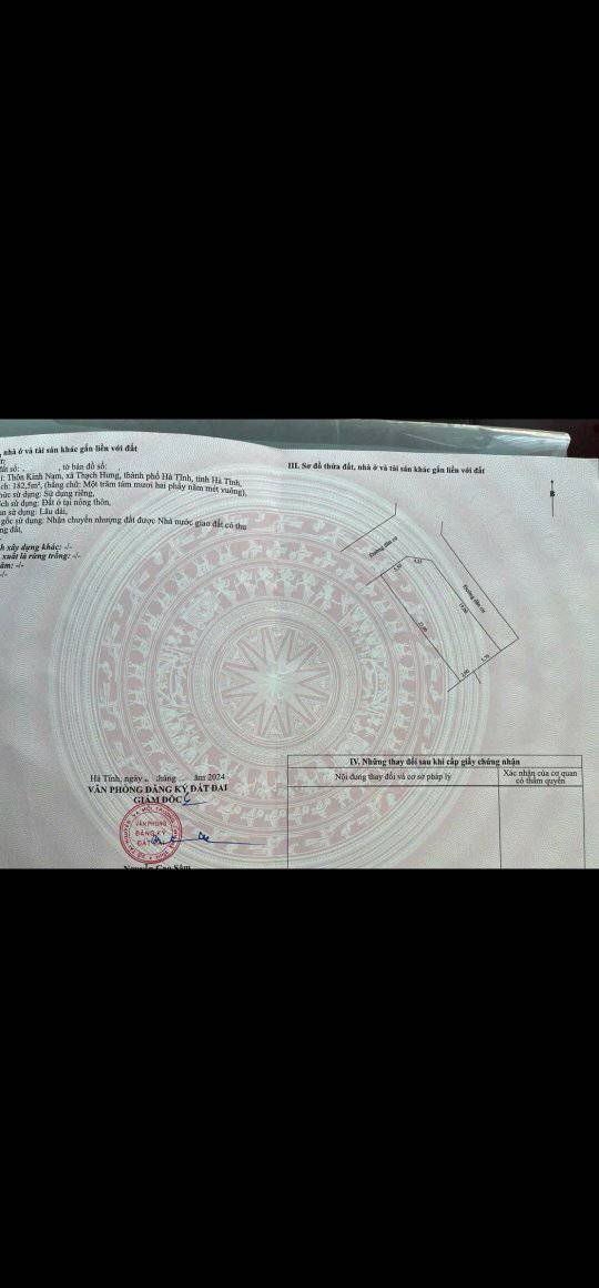 Đất nền góc 2 mặt tiền Kinh Nam Thạch Hưng 183m² giá 2.56 tỷ - Cơ hội đầu tư tuyệt vời!