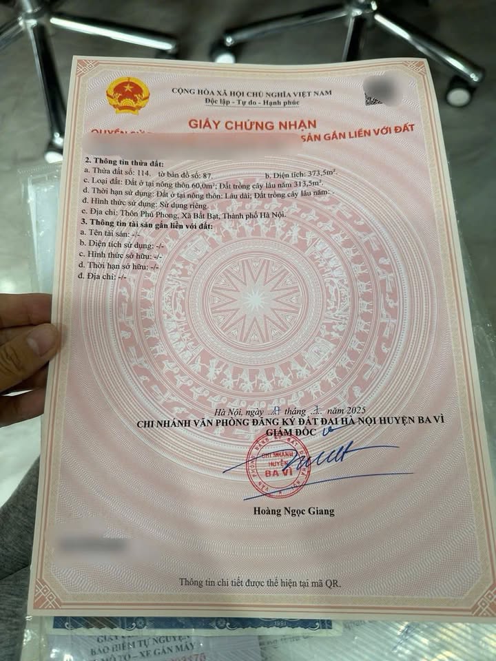 Đất mặt đường tỉnh lộ 413, Ba Vì, 373m² - Kinh doanh thuận lợi, giá nhỉnh 3 tỷ!