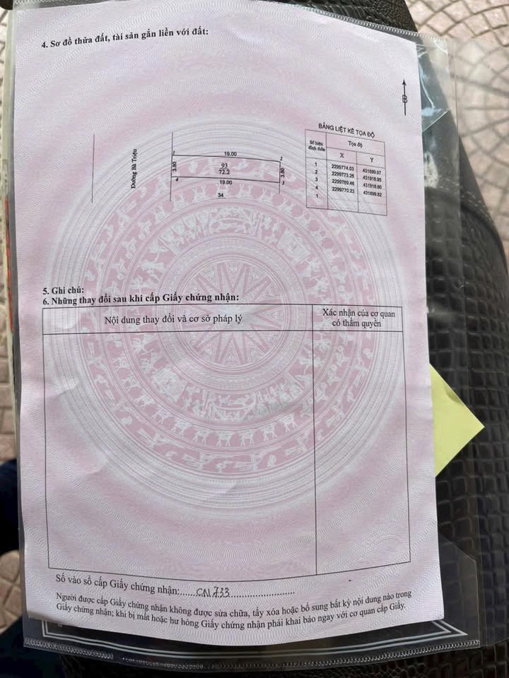 Đất nền đẹp phường Dân Chủ Hòa Bình 72m² giá chỉ 3 tỷ - Cơ hội vàng cho nhà đầu tư!