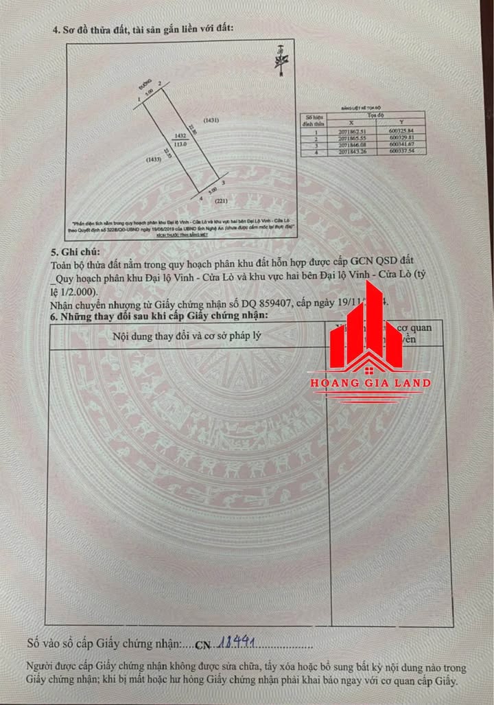 Đất nền Xóm 9, Nghi Phong, Vinh 113m² - Đầu tư sinh lời ngay!