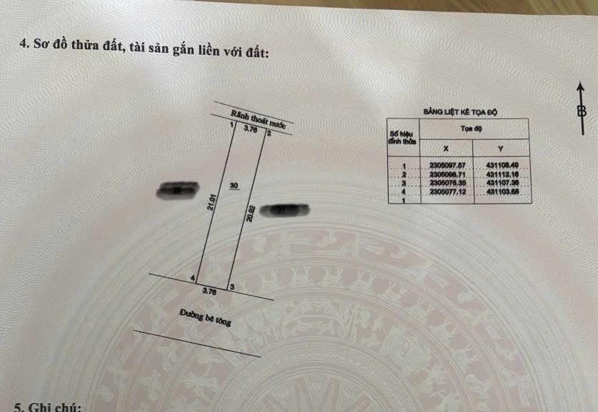 Đất nền Tân Thịnh Hòa Bình 78,9m² giá 1 tỷ - Chính chủ bán gấp!