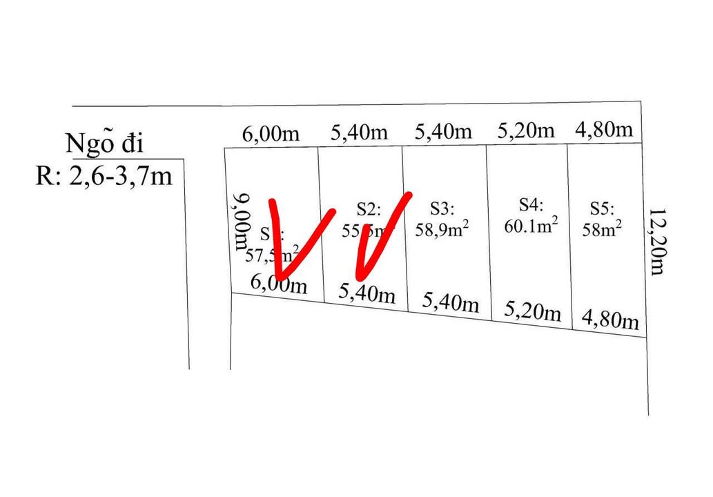 Đất nền Tân Dương, Thủy Nguyên 56m² giá 2.24 tỷ - Vị trí đắc địa, đầu tư sinh lời!