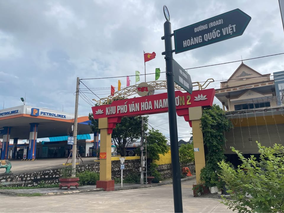 Đất dự án khu Nam Sơn 2, Cẩm Sơn 82m² giá 1 tỷ - Lô góc 2 mặt tiền đẹp