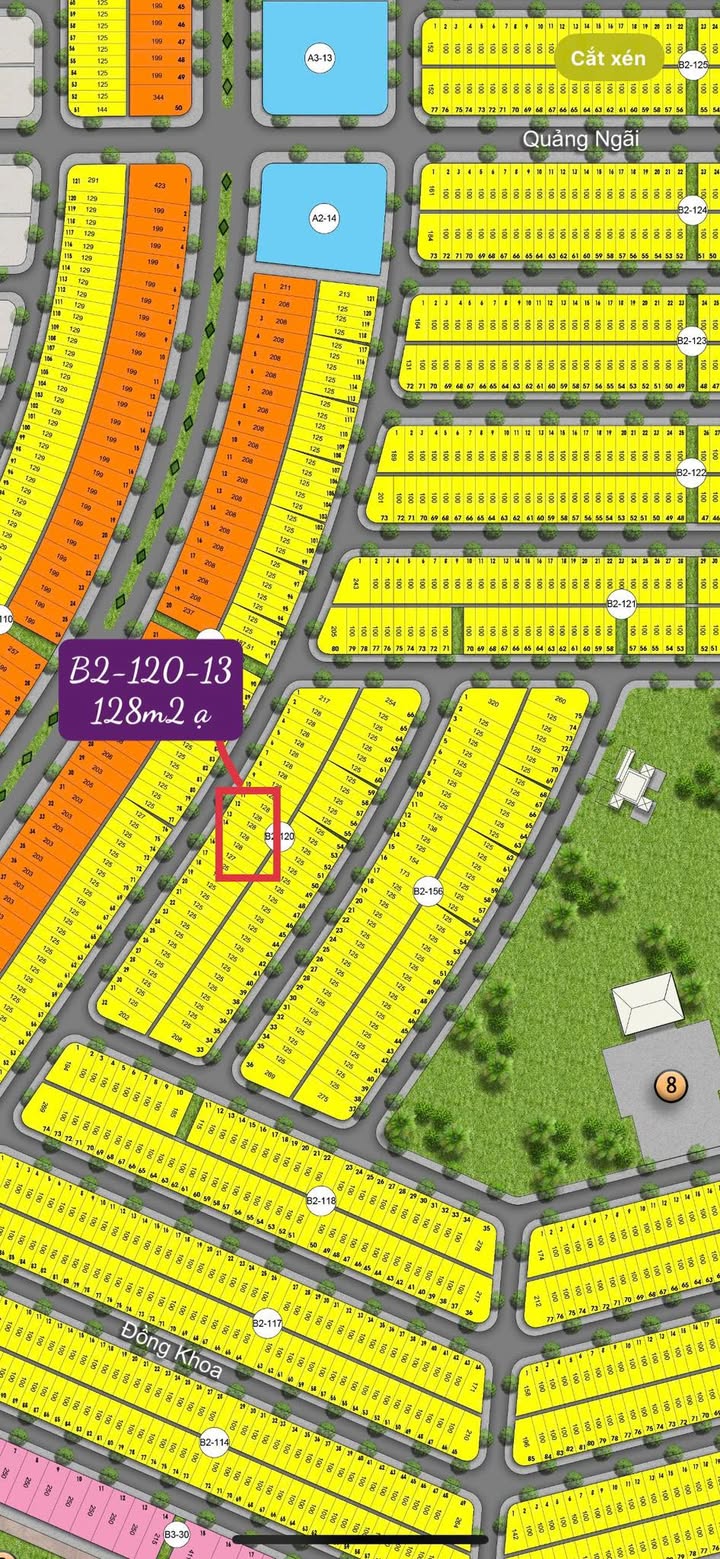 Đất nền Nam Hoà Xuân Đà Nẵng 128m² giá 5.363 tỷ - Cơ hội đầu tư không thể bỏ lỡ!