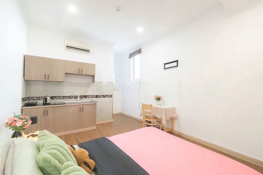 Căn hộ Cần Thơ 25m² giá 3.3 triệu - Full nội thất hiện đại, an ninh 24/7!