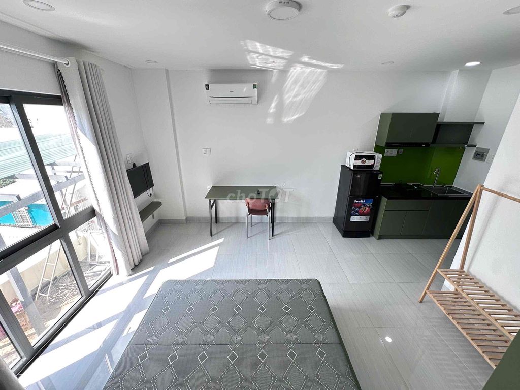 Căn hộ 1 phòng ngủ Quận Bình Thạnh 40m² giá 8.5 triệu - Sẵn sàng vào ở ngay!