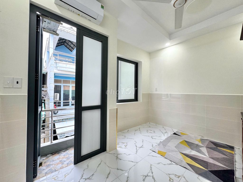 Phòng cho thuê 25m² CMT8 gần Công viên Lê Thị Riêng - Nhà mới, đầy đủ tiện nghi!
