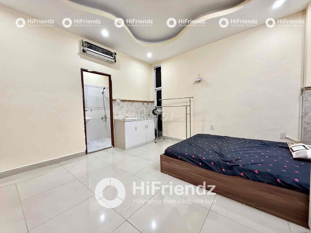 Phòng cho thuê An Dương Vương, Q6 - 25m² giá 3.4 triệu - Nội thất đầy đủ, thang máy