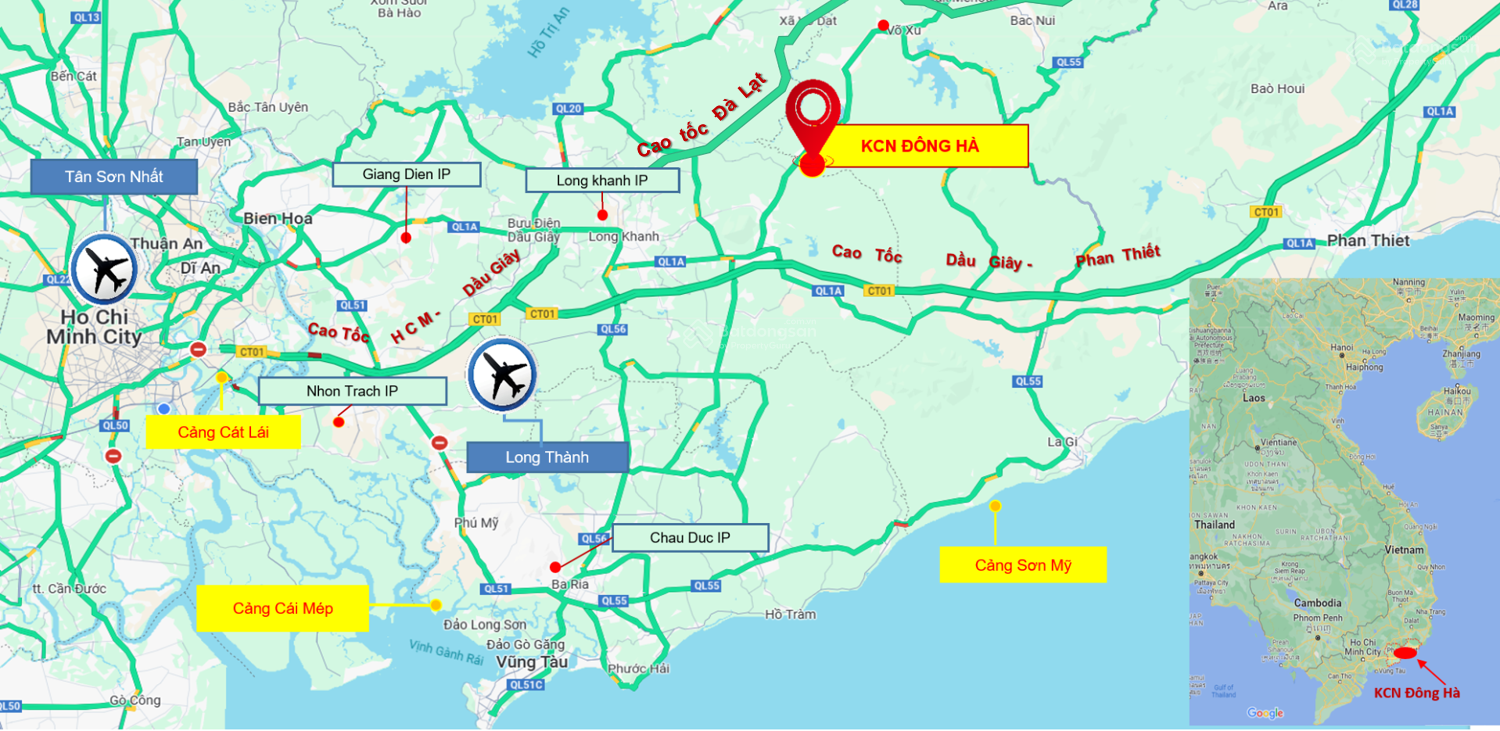 Cho thuê đất 5000m² làm xưởng sản xuất tại KCN Đông Hà - Hạ tầng hiện đại, giá cạnh tranh!