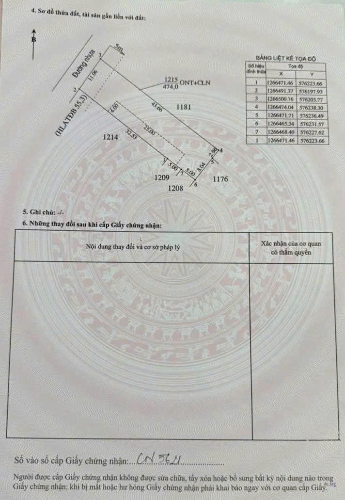 Đất nền Minh Hòa, Dầu Tiếng 474m² giá 1.25 tỷ - Cơ hội đầu tư sinh lời!