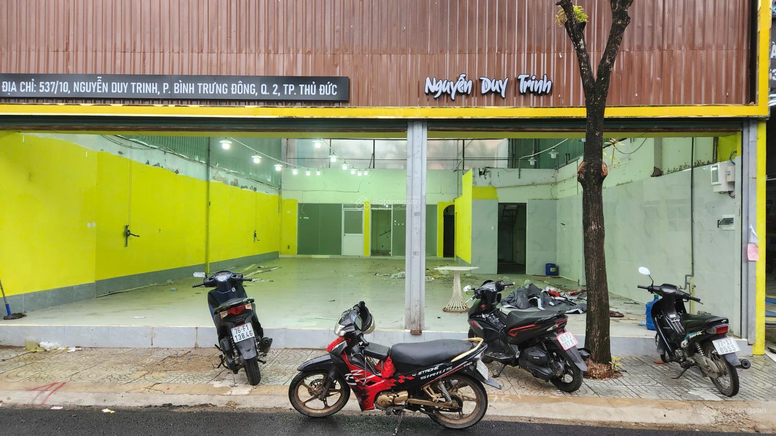 Mặt bằng cho thuê 231m² Quận 2 - Gần bờ sông, giá chỉ 30 triệu