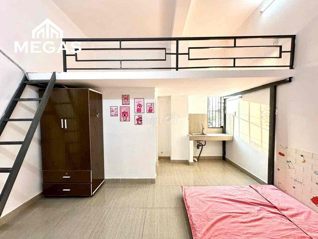 Căn hộ Full Nội thất Gác Cao Thoáng Mát Ngay Lê Quang Sung - Chợ Lớn