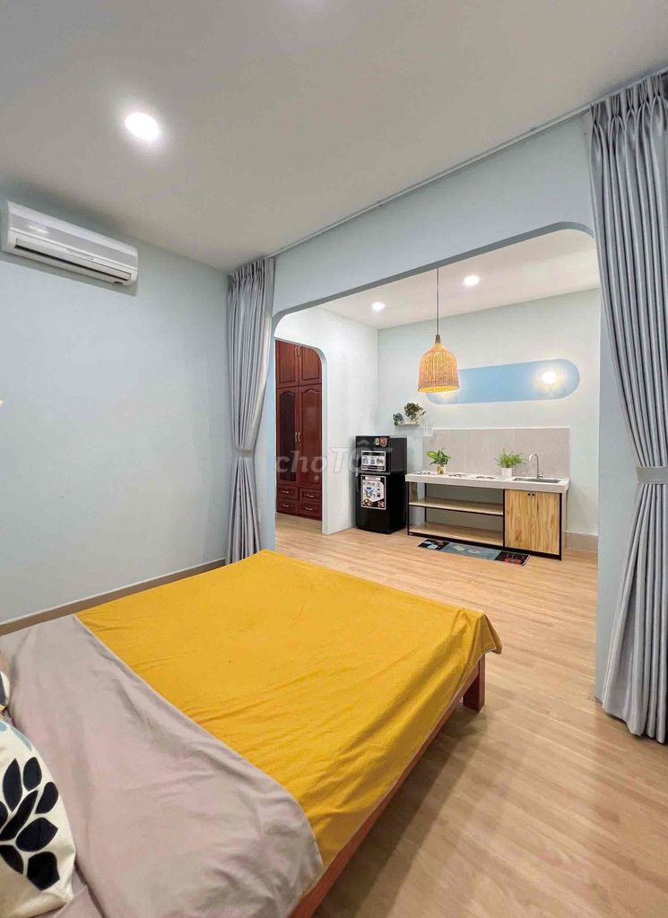 Studio cho thuê Bùi Đình Tuý, Bình Thạnh 40m² giá 5.9 triệu - Không gian thoáng sáng, nội thất đầy đủ!