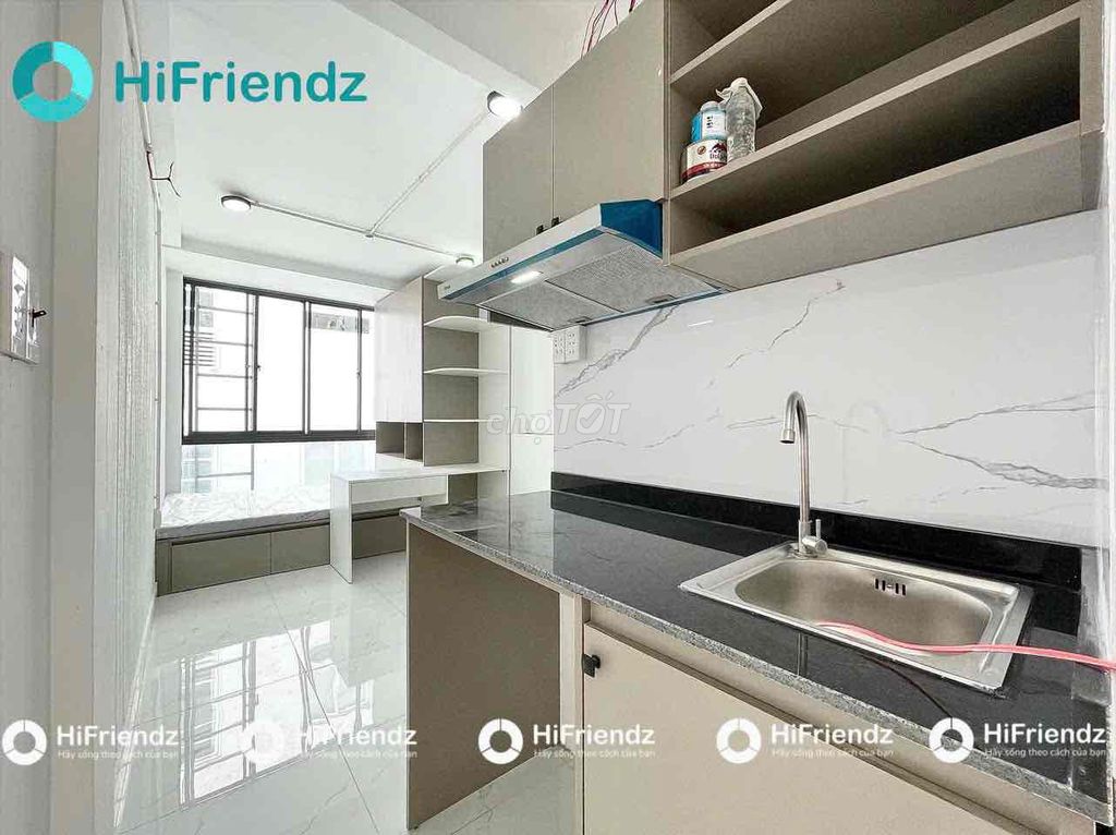 Căn hộ cho thuê Nguyễn Phi Khanh, Tân Định Q1 20m² giá 5.9 triệu - Full nội thất mới 100%!