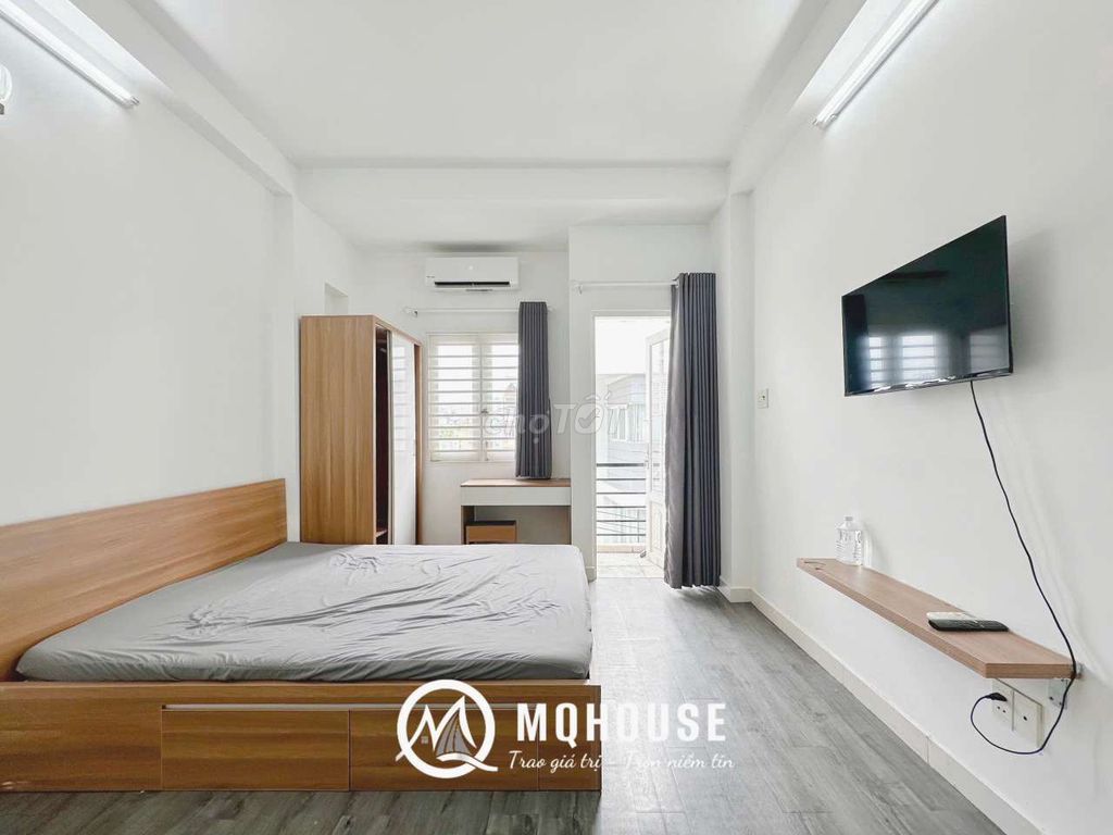 Căn hộ 1 phòng ngủ Trần Quang Diệu Quận 3 giá 7 triệu - Full nội thất mới