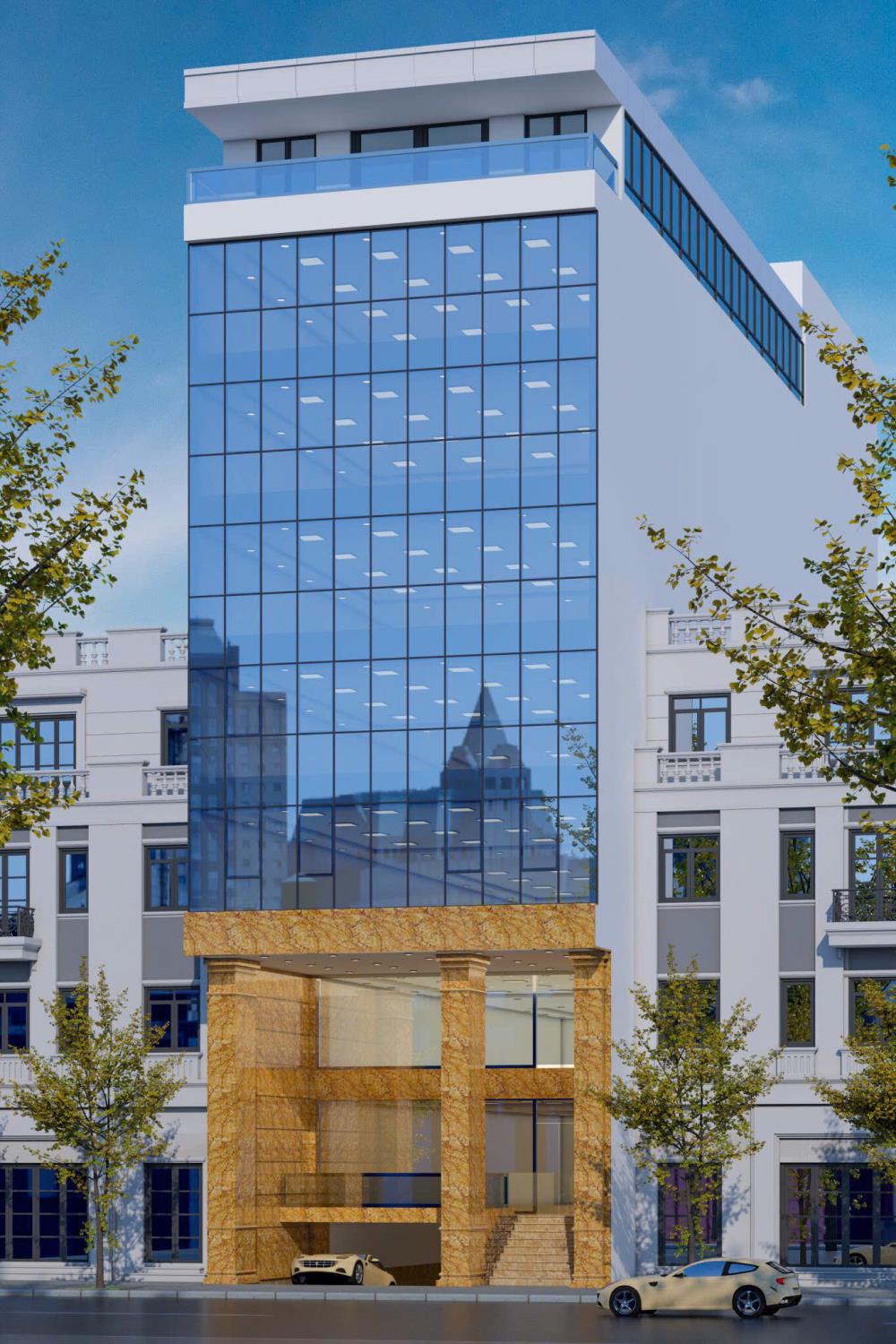 Cho thuê tòa nhà văn phòng mặt phố Nguyễn Trãi - Ngã Tư Sở, 250m², mặt tiền 12m - Kinh doanh thuận lợi!