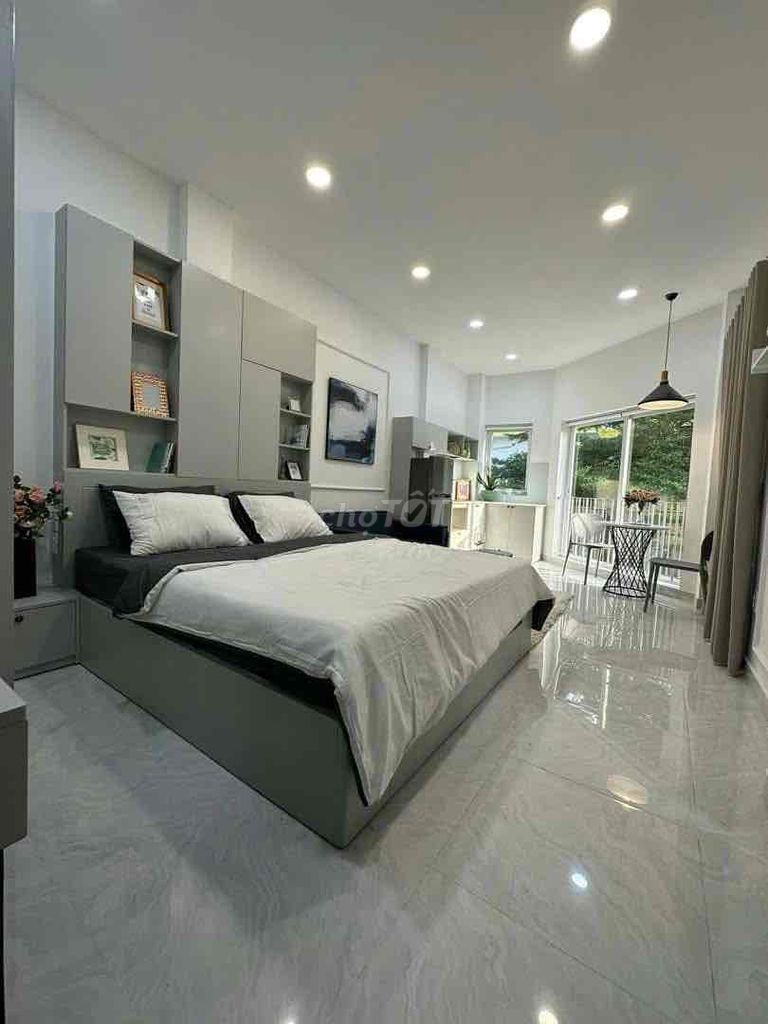 Căn hộ studio cho thuê đường Cộng Hòa 40m² giá 5.5 triệu - Giờ giấc tự do, đầy đủ nội thất