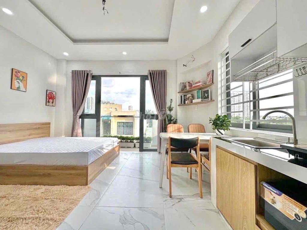 Căn hộ mới 100% Bùi Đình Tuý 35m² giá 6.5 triệu - Sẵn sàng vào ở ngay!