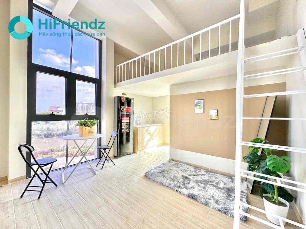 Căn hộ mới xây có gác 35m² giá 5.5 triệu - An ninh cao, gần trung tâm!