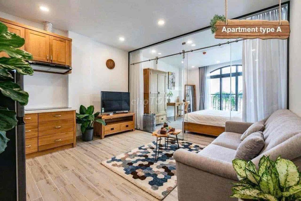 Căn hộ 1PN Tân Bình 40m² giá 8.9 triệu - Full nội thất cao cấp, cho nuôi thú cưng!