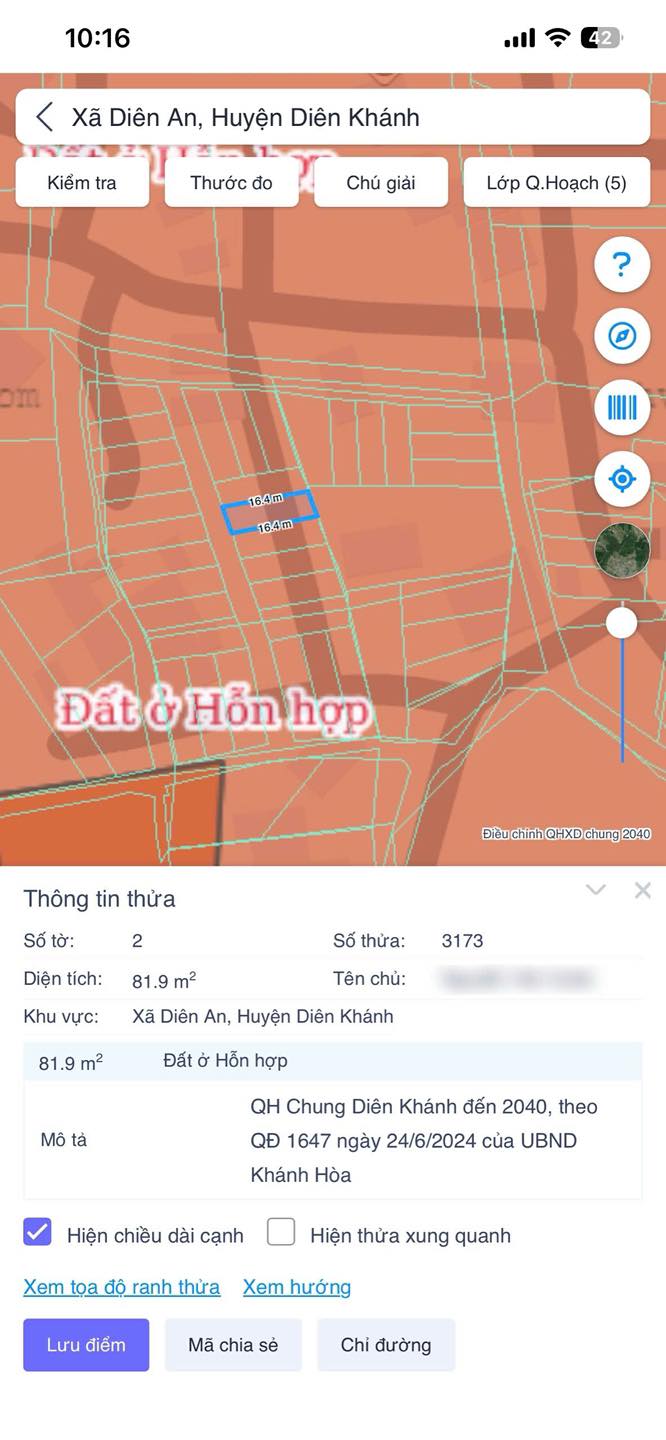 Bán Đất KDC Phú Ân Nam, Xã Diên An, 81.9m² giá 1.7 tỷ - Cách Biển Trần Phú chỉ 12km!