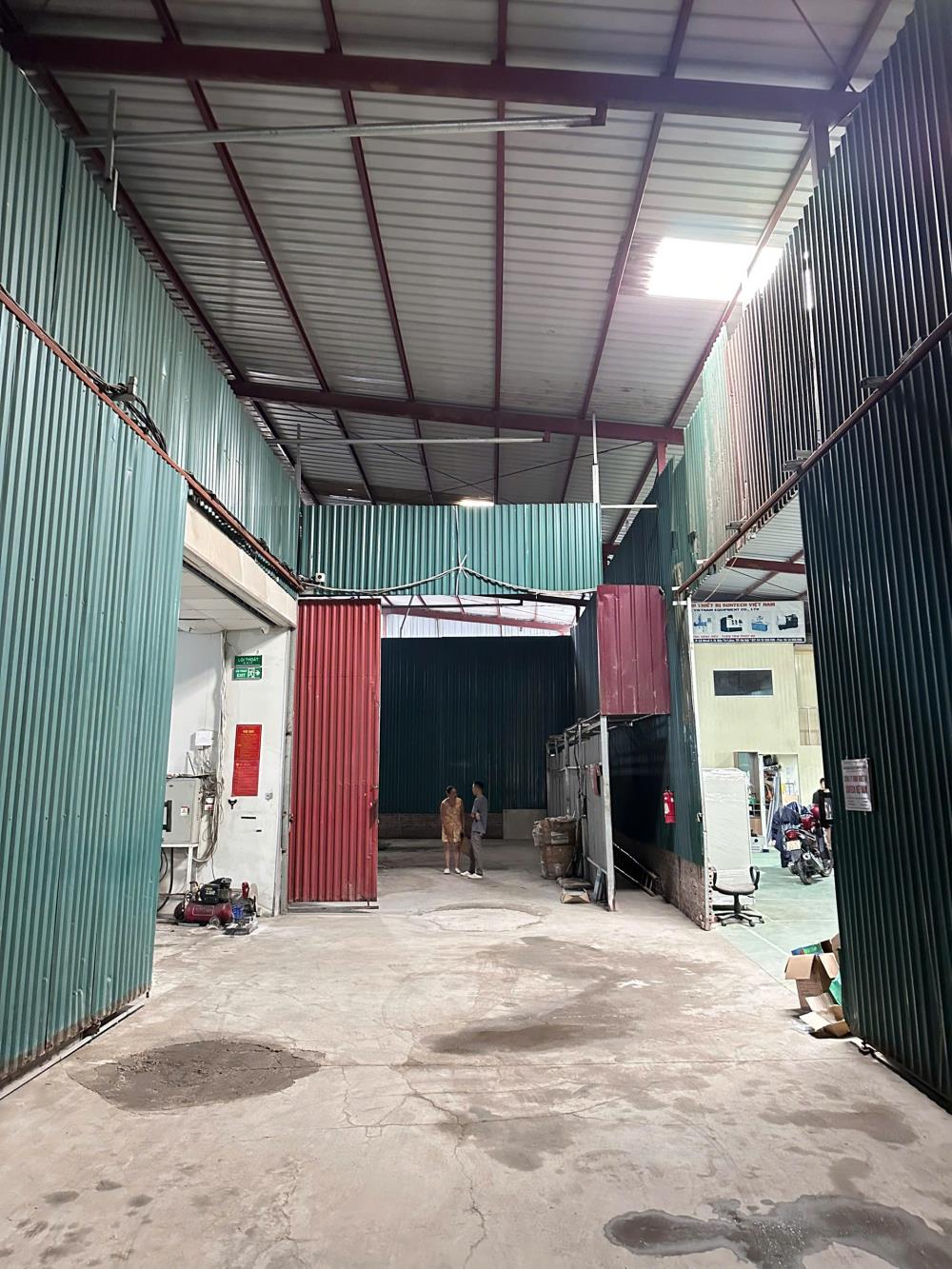 Cho thuê kho xưởng 450m² tại Tây Tựu, Bắc Từ Liêm - Pháp lý rõ ràng, xe container vào tận nơi!