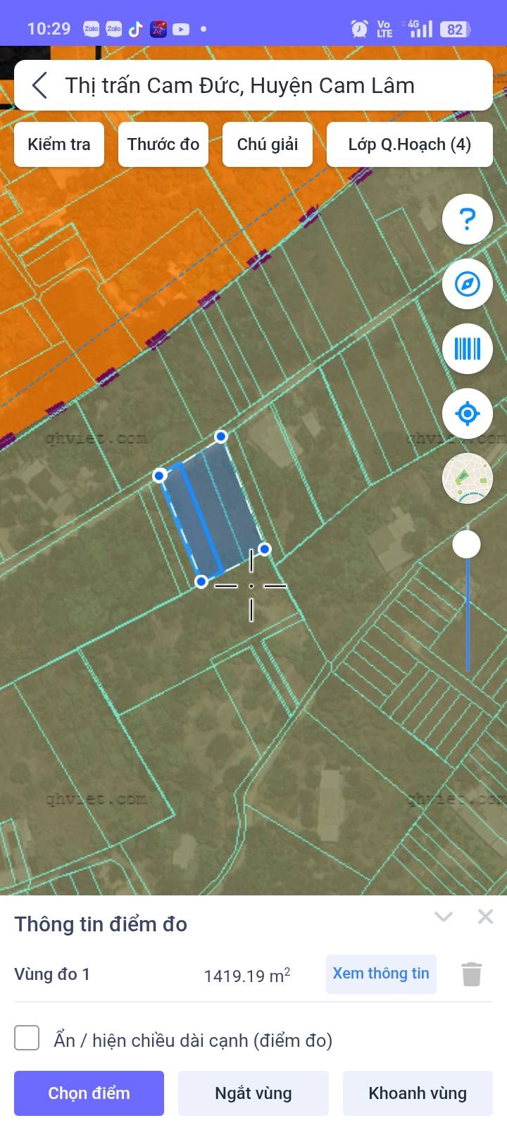 Đất nền Cam Thành Bắc, Cam Lâm 1400m² giá đầu tư 1x tỷ - Vị trí thuận lợi!