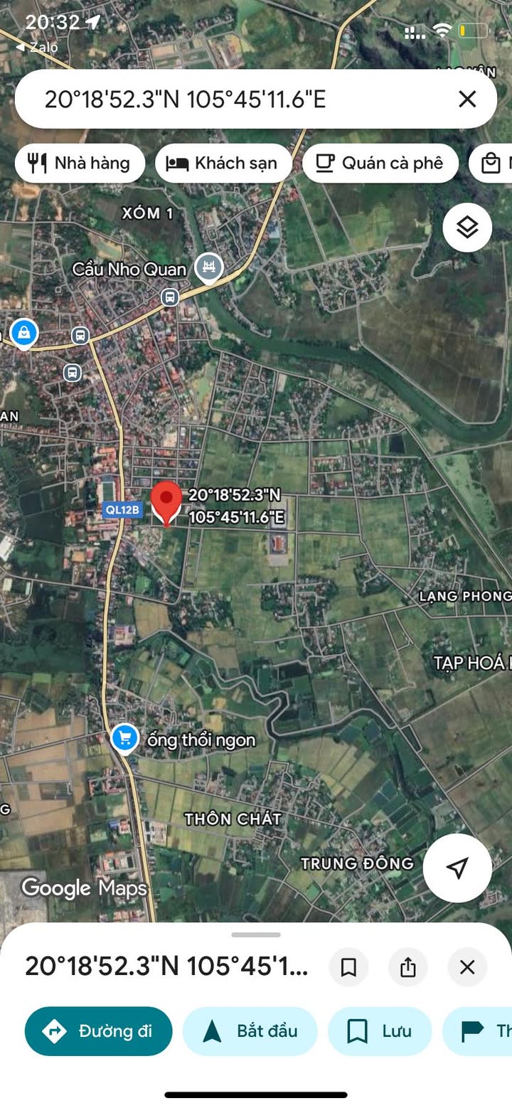 Đất nền xã Lạng Phong, huyện Nho Quan 100m² giá chỉ 900 triệu - Cơ hội đầu tư hấp dẫn!