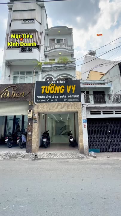 Nhà mặt tiền kinh doanh 83A đường Đông Hồ, quận Tân Bình, 57.6m² giá 10.8 tỷ - Đầu tư sinh lời ngay!