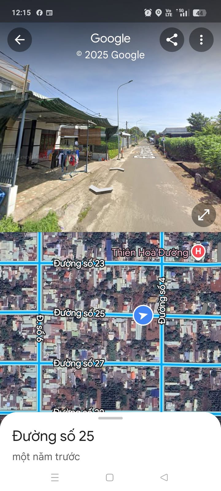 Đất nền Nghĩa Thành, Châu Đức 438m² giá 2.3 tỷ - Đường nhựa thông thoáng